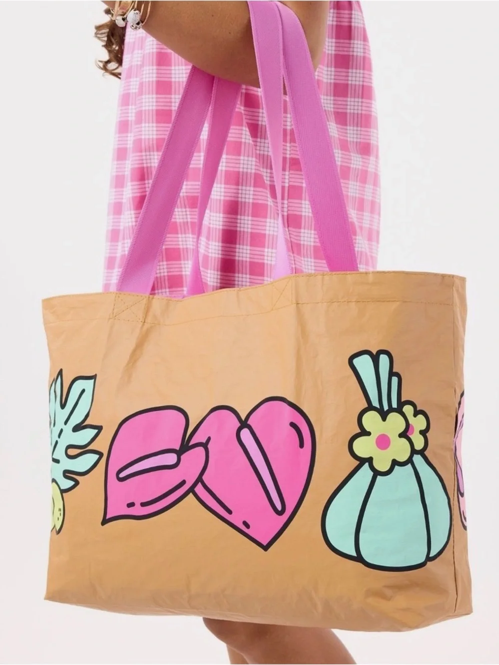 NWT Aloha Collection x Hello Kitty Icons Holo Holo Reversible Tote